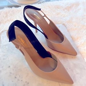 Burberry Slingback-3 1/2 in heel